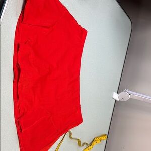 Red Mini Skirt